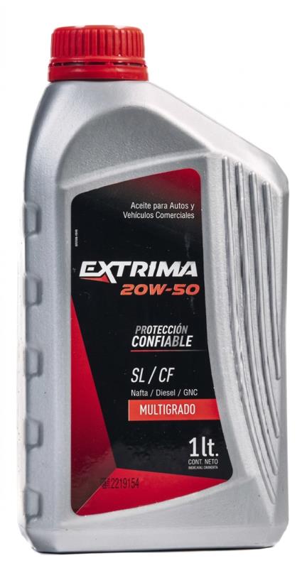 EXTRIMA 20W50 API SL 12x1 Lts (ok)