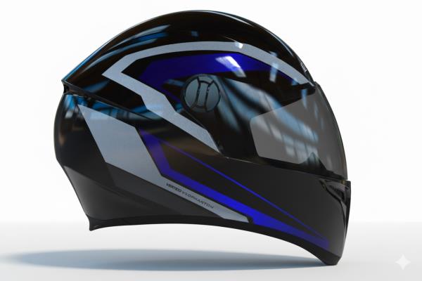 VERTIGO V50 PHANTOM- AZUL BRILLOSO- L