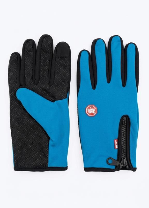 GUANTES BOSTON COLOR AZUL TALLE UNICO (NEOPRENO) HAO