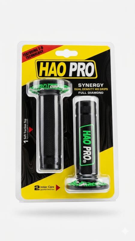 PUÑO TIPO PRO TAPER VERDE HAO