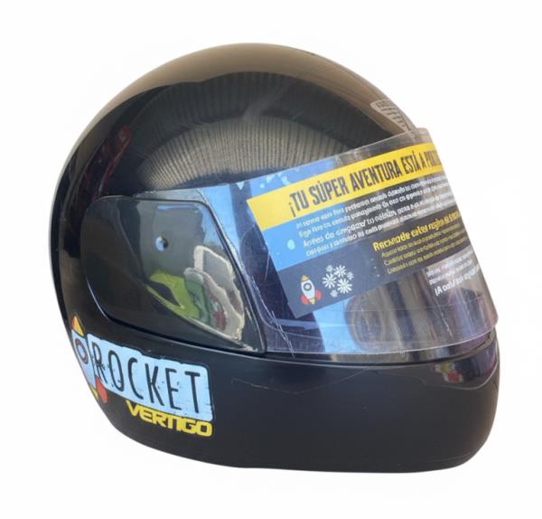 VERTIGO JUNIOR - ROCKET NEGRO BRILLO - S