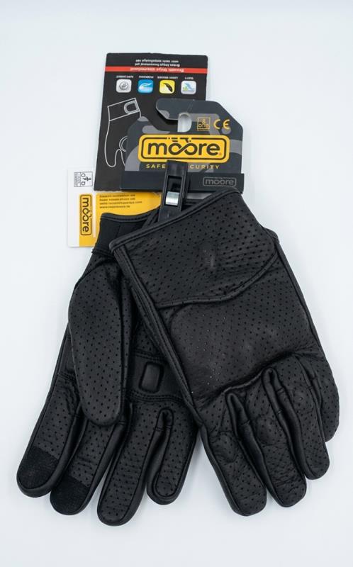 GUANTES SPORT LEATHER HOMBRE NEGRO M