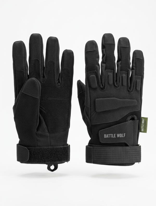 GUANTES NEW YORK COLOR NEGRO TALLE M HAO