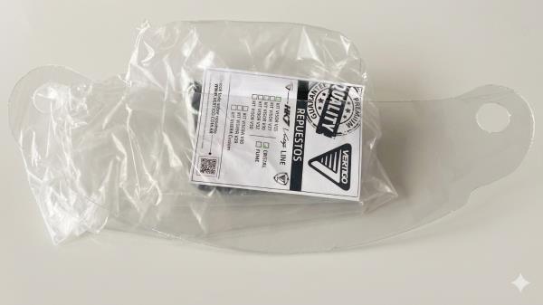 REPUESTO KIT VISOR JUNIOR V15 CRISTAL