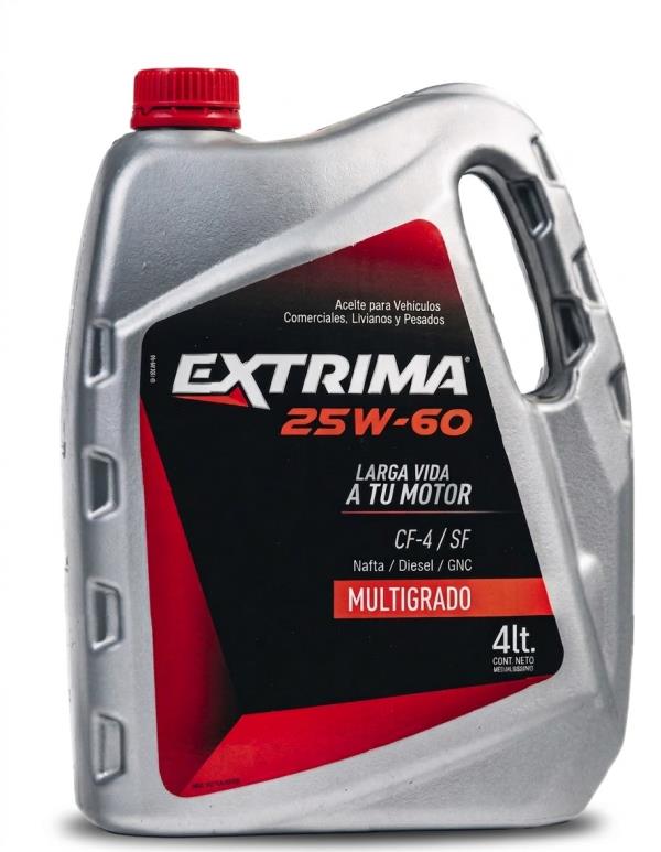 EXTRIMA DIESEL 25W60 API CF-4 4x4 Lts (ok)